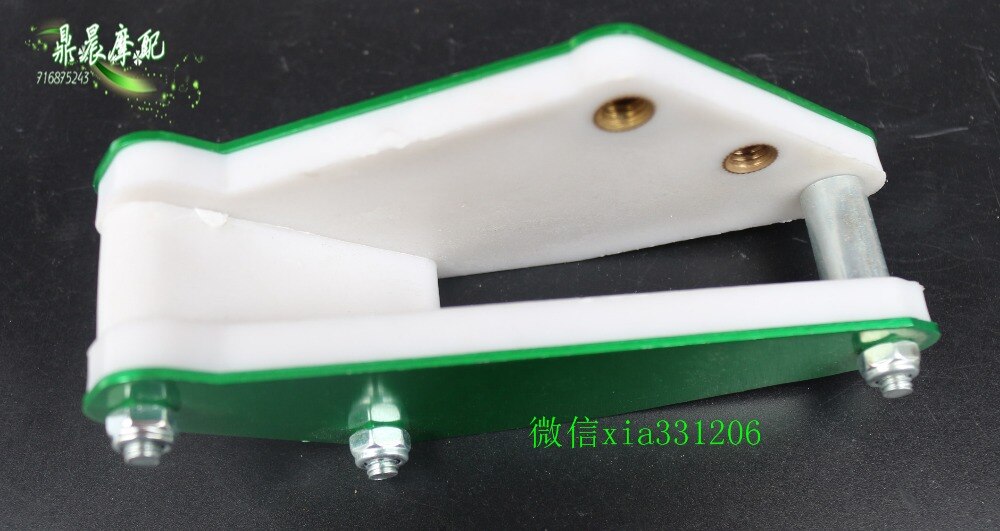 Protector de cadena protectora de aluminio para bicicleta, rodillo de cadena protectora para motocross XR CRF 50 70 110 125 140 150 160cc, color verde