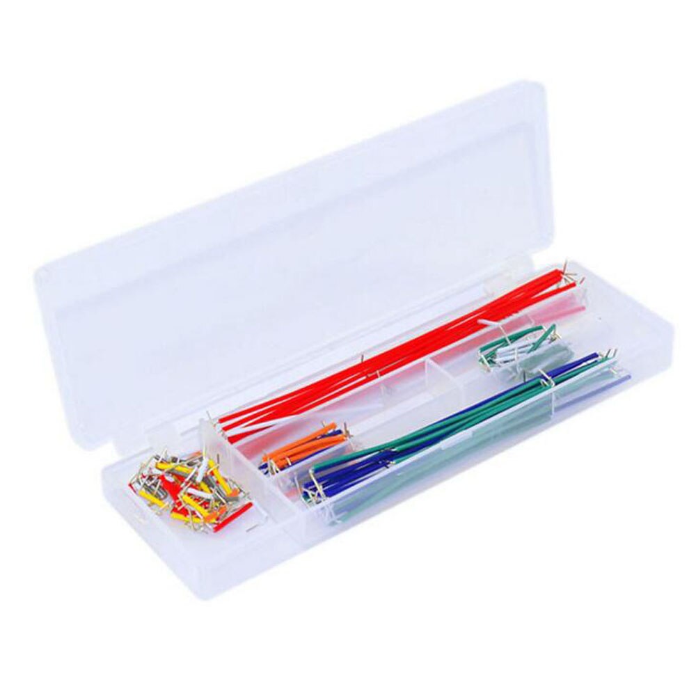 140 pcs U Shape Solderless Breadboard Jumper Cable Wire Kit Breadboard Dedicated Wire