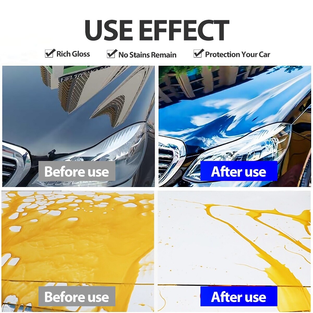 250ml Car Wax Car Scratch Repair Remover Polishing Paste Wax Scratch Repair Paint Car Crystal Hard Wax Paint Care Coating Wax