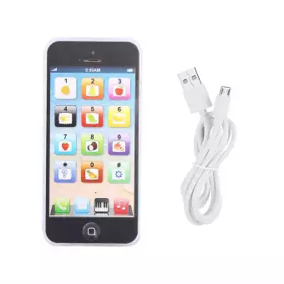 Simulatie Telefoon Studie Speelgoed Baby Kids Kinderen Spelen Muziek Leren Engels Educatief Mobiele Telefoon