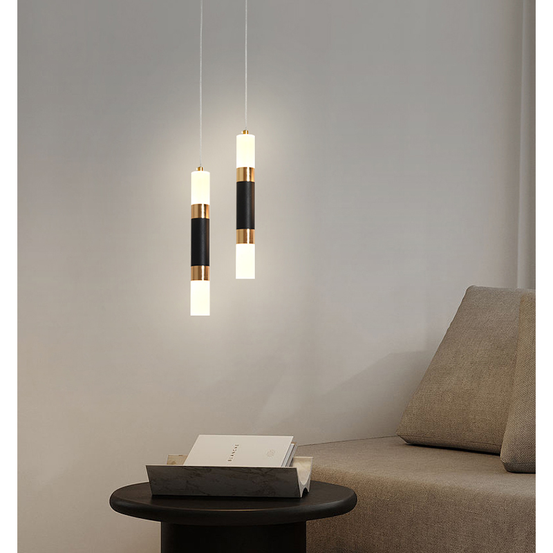 Fumi Modern Pendant Light Kitchen Fixture Simple Yet LED Black Mini Pendant Lighting fo Kitchen Island Bedroom Bedside