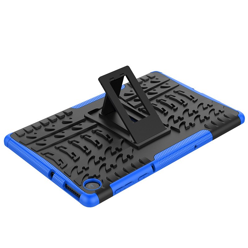 Veske for lenovo tab  m10 fhd plus 10.3 tb-x606f tb -x606x smart cover hybrid panser kickstand hardt stativ veske for lenovo  m10 plus