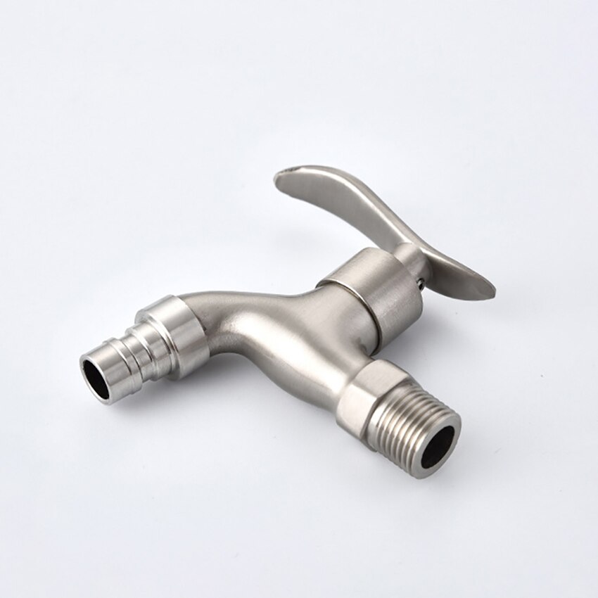 Pojedynczy otwór pralka kran zatrzymać G1/2 pralnia łazienka woda z kranu robić montażu na ścianie bateria ogrodowa szybko otwarty kran robić zimnej wody