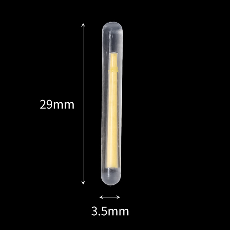 2.2-4.5mm canne à pêche flottante de nuit lumières bâton lumineux foncé utile pêche lumière fluorescente bâtons lumineux accessoires 100/50 pièces: 0.5 # / Bourgogne