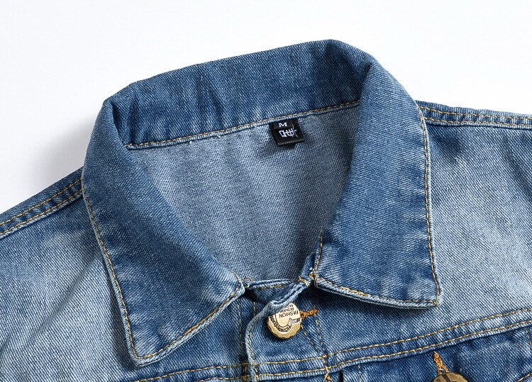 Mens Cotton Denim Sleeveless Vest Men Blue Denim Jeans Clothes Male Cowboy Denim Vest Plus Size 6XL