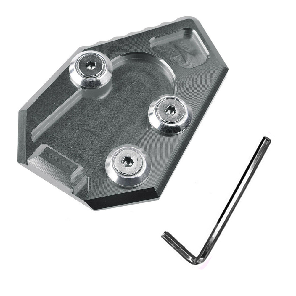Béquille latérale pour moto Honda CB1000R CB1000 R CB 1000 R – , Extension CNC, plaque de Support: Titanium