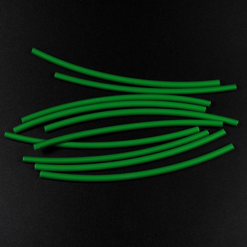 10pcs Carp Fishing Accessories Silicone Rig Tube Heat Shrink Tubes Tubing Heating Shrink Tubing for Carp Chod Rig Fishing Tackle
