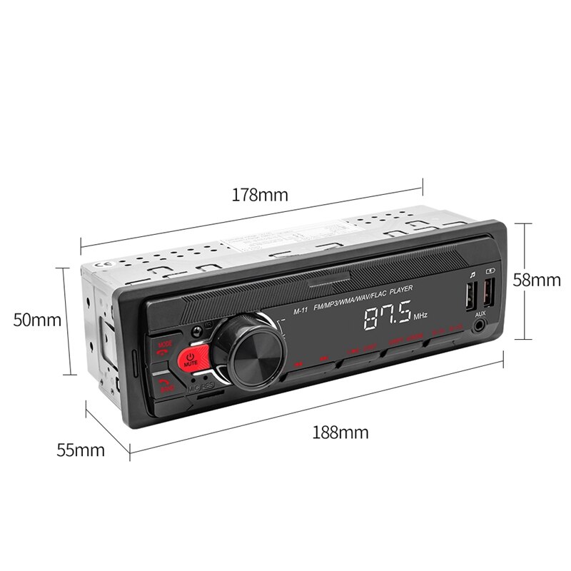 Wunderschne Bluetooth Radio Auto Ebenbild