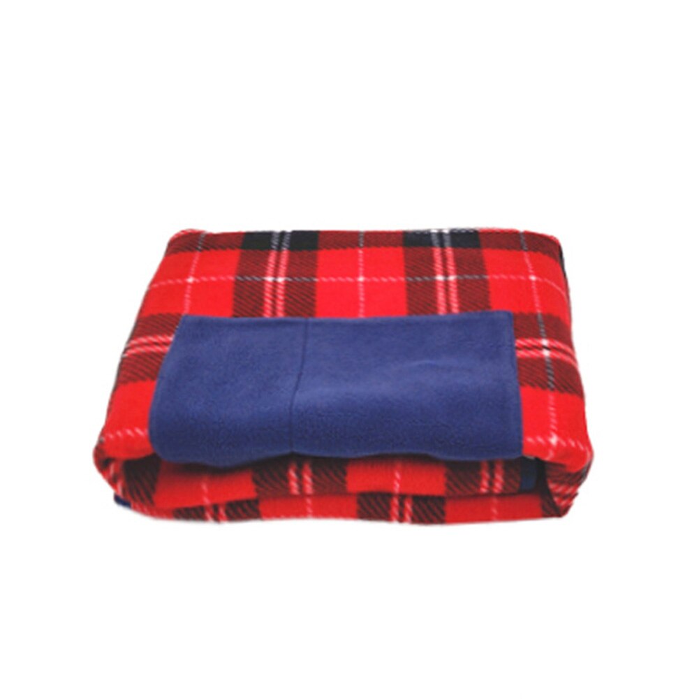 Coperta elettrica coperta riscaldata USB 5V con tasca piccola, tappeto riscaldante caldo invernale di sicurezza 8x65cm per ufficio auto casa bambino: Rosso