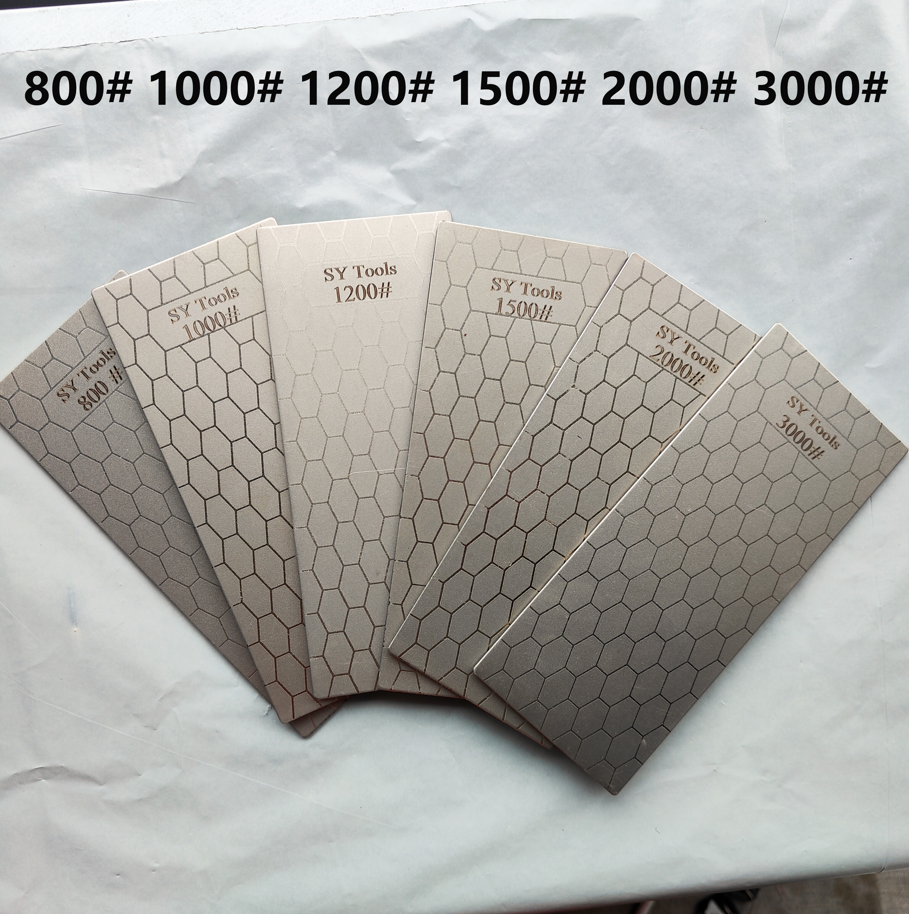 Juegos de piedras de afilar de diamante, sistema de afilado de cuchillos de diamante, herramientas de cuchillos de cocina para exteriores, piedra de afilar: verde