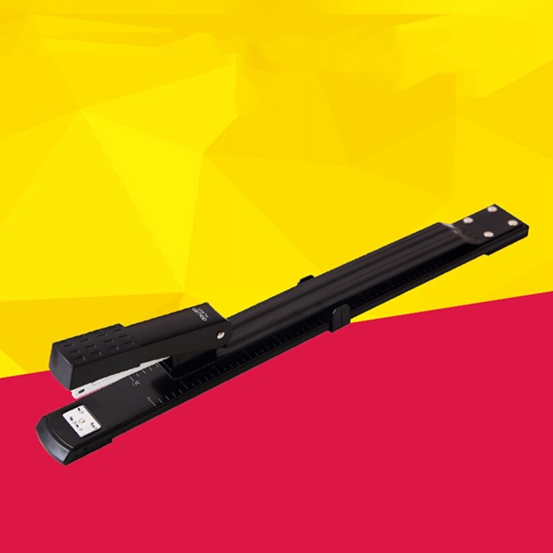Long Arm Stapler 0334 Metal Special A3 Sewing Machine Staple Lengthening Stapler Paper Office Stapler Bookbinding Supplies