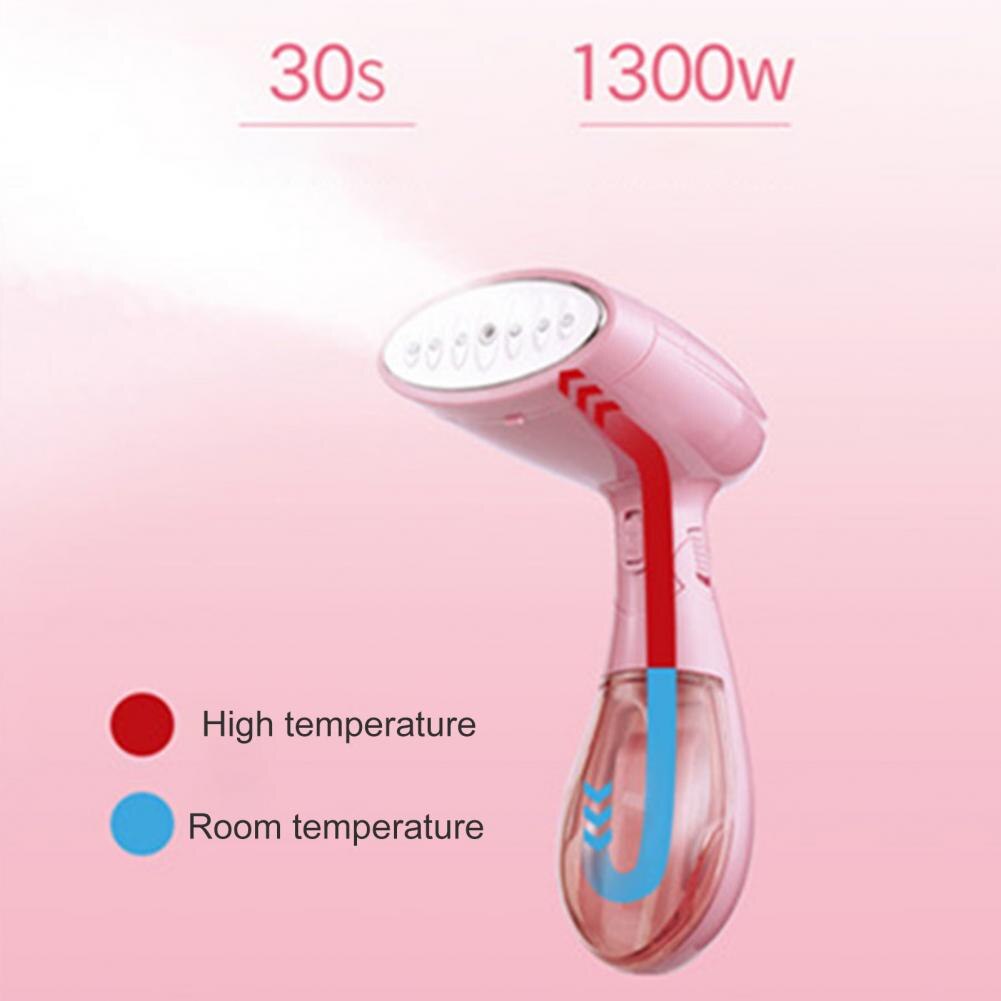 Handheld Garment Steamer Travel Steamer Foldable Wrinkle Remove Clothes Fabric Handheld Steamer Home Steam Iron Ironing Machine