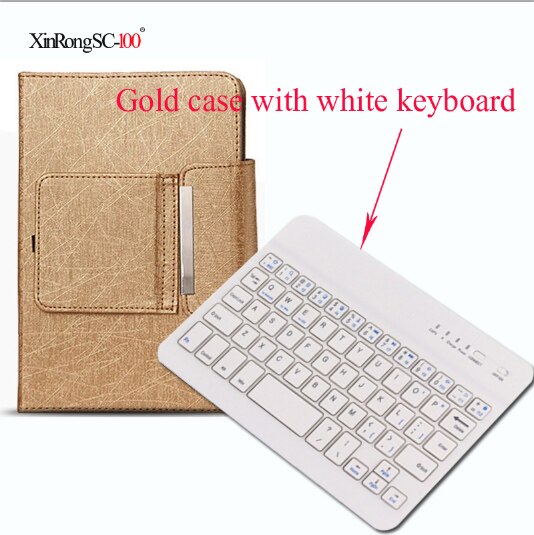 Til huawei mediapad  t3 10 ags -w09 ags -l09 honor play pad 9.6 tommer tablet aftagelig trådløst bluetooth tastatur pu cover cover: 11