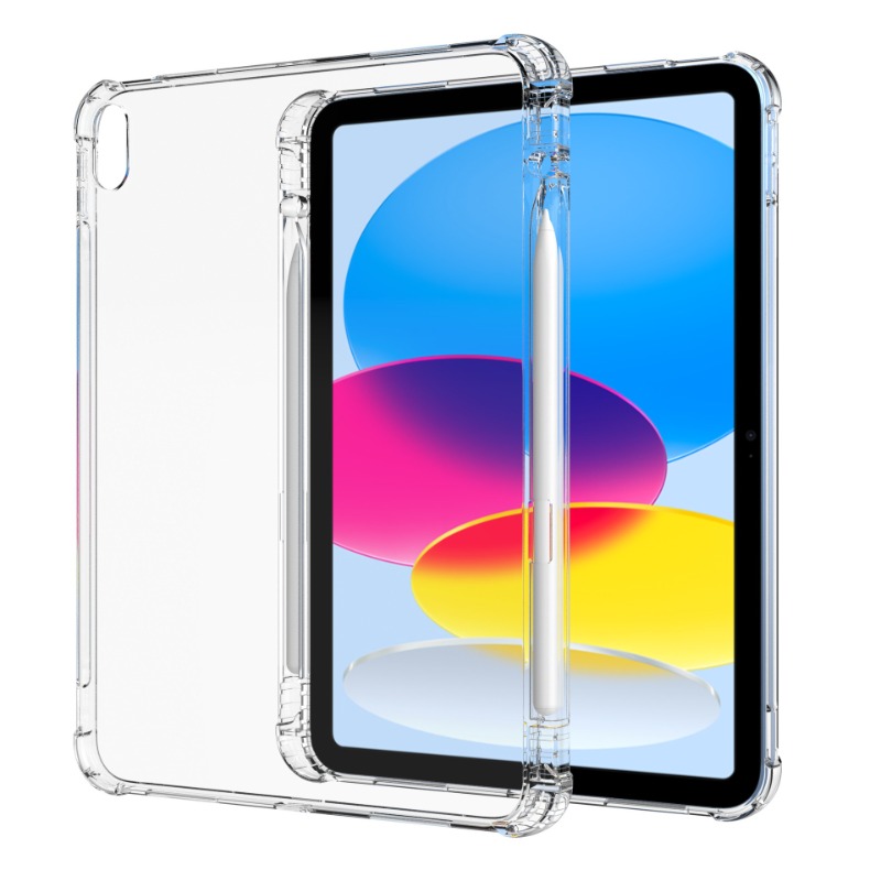 Voor Apple iPad 11th(A16)Generation2025 Clear Case A3354 11 "Zachte Airbag Met Potlood Houder Funda Voor iPad 10th 10.9 2022TPU shell: ELEVEN