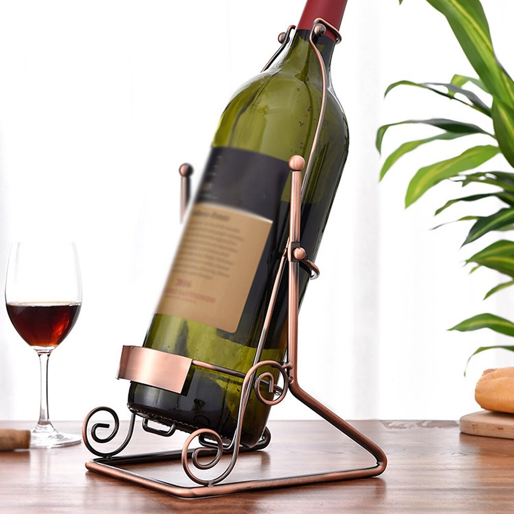 Swinging Wine Rack Wine Display Stand European Shelf Wrought Iron Wine Holder Red Wine Rack Display Rack
