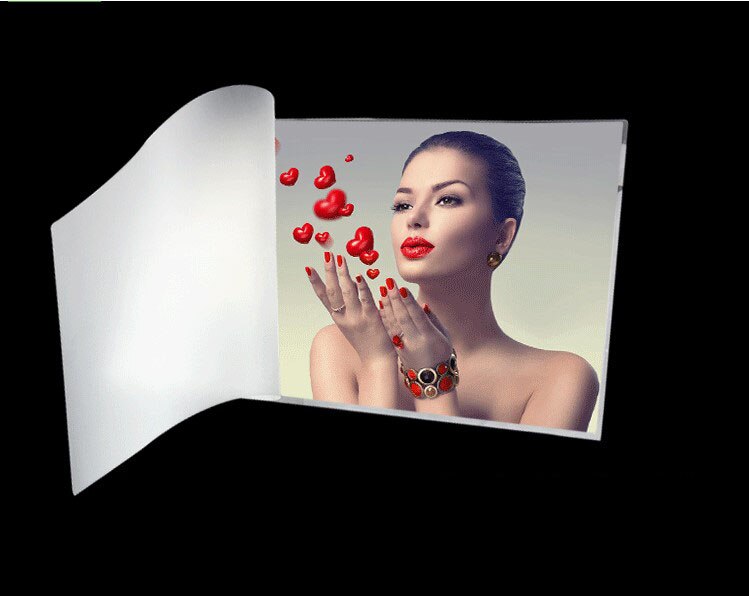 100 Sheets / Pack 50 MIC, A4 Plastic Film, Plastic Film, Information Film, Photo Film, Plastic Film, Pet Photo File Card Picture