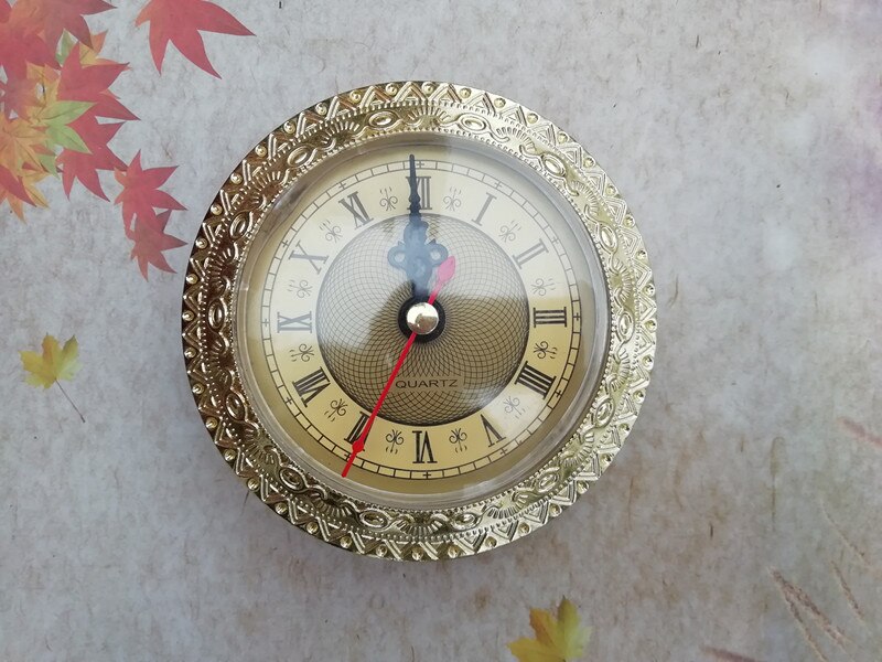 1 Piece 92MM Built - in Clock DIY Quartz Insert Clock Head DIY Desk Clock Replacement Kits