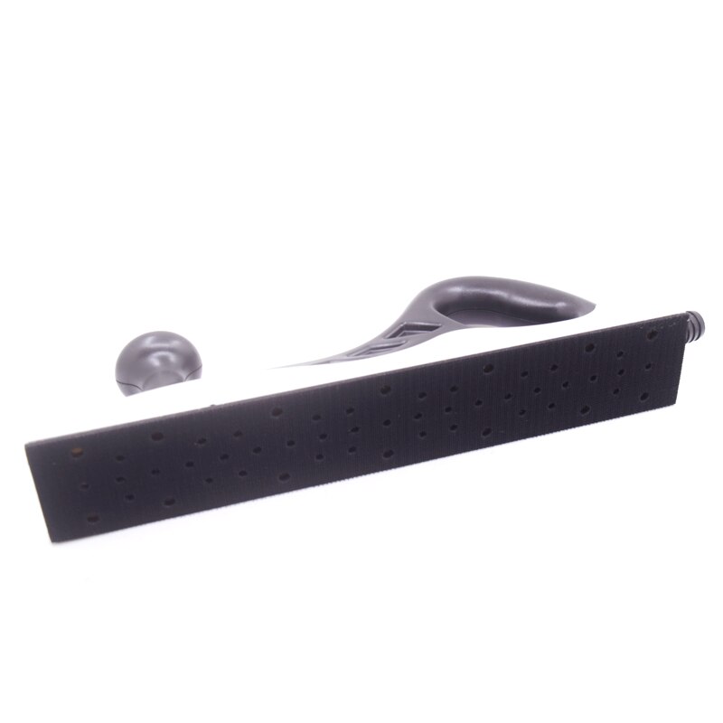 70*400Mm 125Mm Platte Lange Bed Hand Schuurblok Haak Loop Schuren Pad Achterplaat Hookit Stof gratis Stofafzuiging