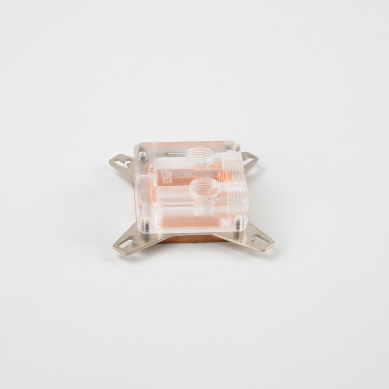 Syscooling GPU water block VGA Micro Channel GPU Core Area Cooling Block VG12 with 12V RGB