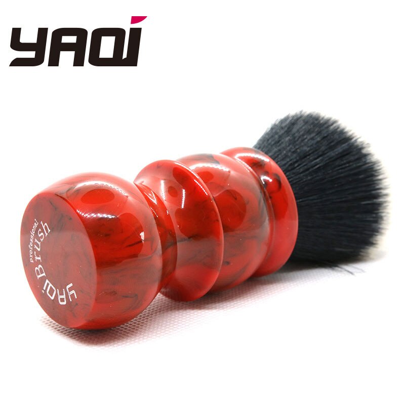 26MM Yaqi Red Marble Shaving Brush Tuxedo Brush Shave For Man