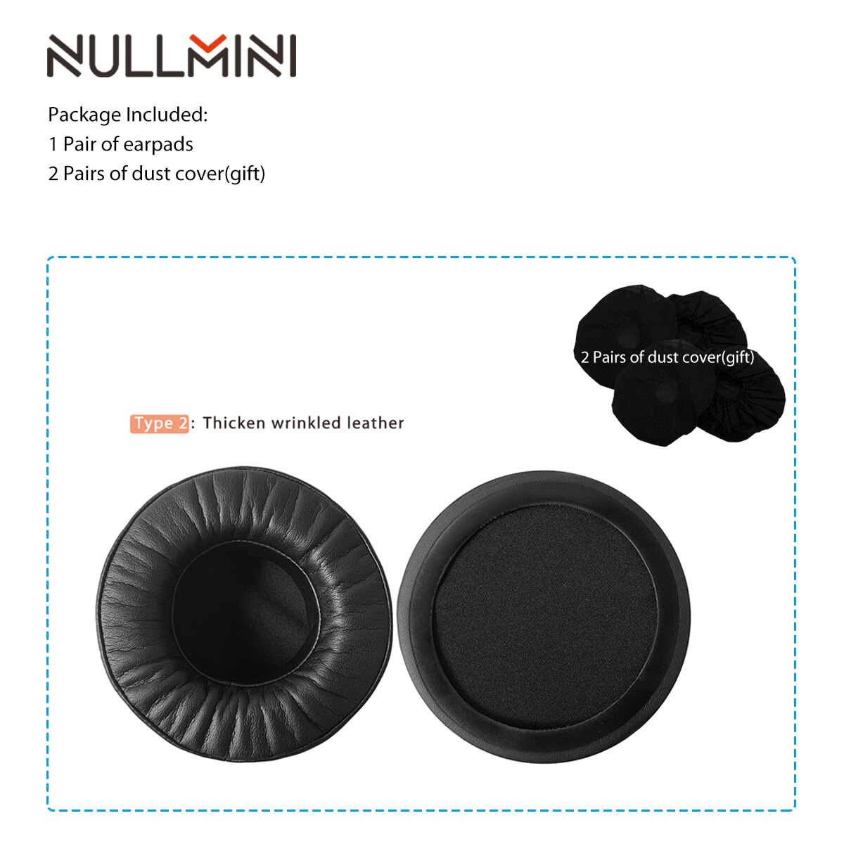 NullMini Ersatz Ohrpolster für Superlux HD681 HD681B HD681EVO HD681F Kopfhörer Leder Hülse oder Samt Kopfhörer Ohrenschützer: 2