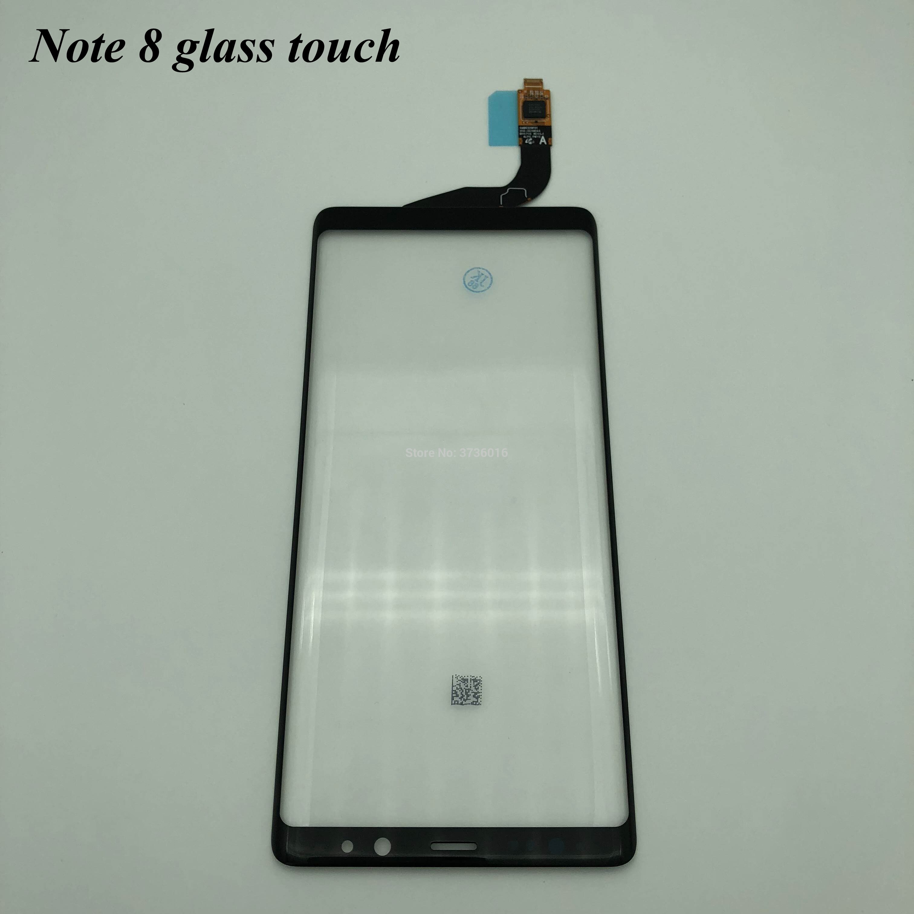 Glass berøringspanel for samsung  s8 plus  g955 note 8 s6 edge  s6 edge plus  s7 edge lcd glassskjerm reparasjon