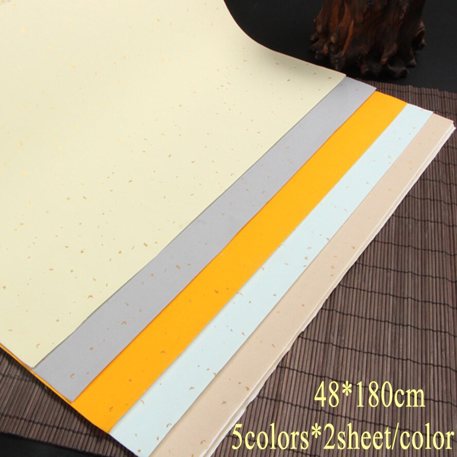 5 verschillende kleuren kleurrijke rijstpapier voor schilderen kalligrafie art schoolbenodigdheden