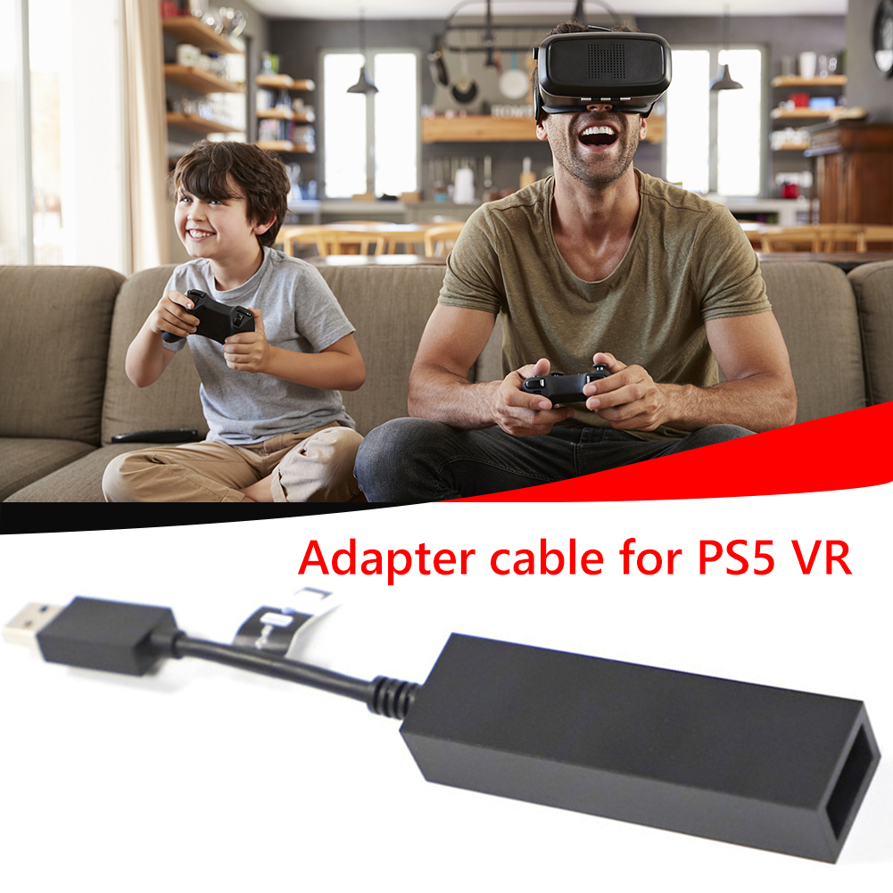 Adapter Cable Mini Camera Adapter for PS5 VR to Female PS5 Cable for Sony PlayStation PS4 Connector
