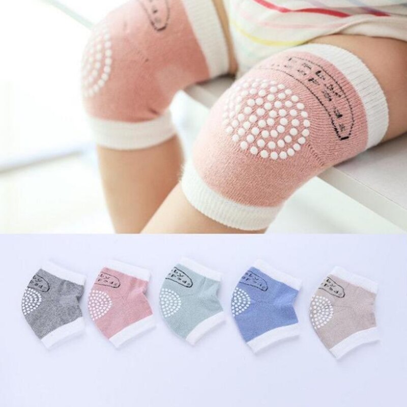 3 Pairs Baby Toddler Crawling Socks Children&#39;s Anti-fall Girl Baby Knee Sleeve Baby Protection Knee Socks