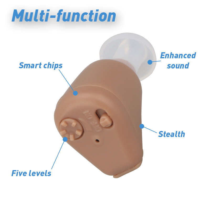 K-88 Gehoorapparaat Oplaadbare Mini Hoortoestellen Geluidsversterkers Onzichtbare Horen Clear Voor Ouderen Doof Care Tools