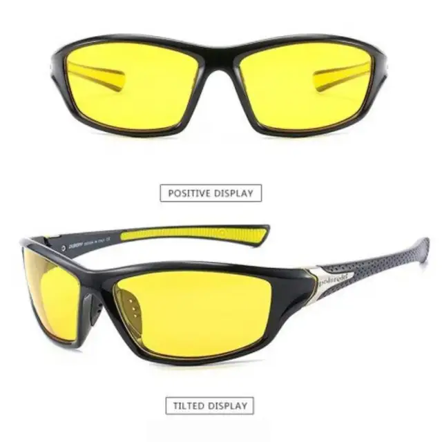 Gafas de sol polarizadas de para hombres y mujeres que conducen gafas opacas al aire libre: Rojo
