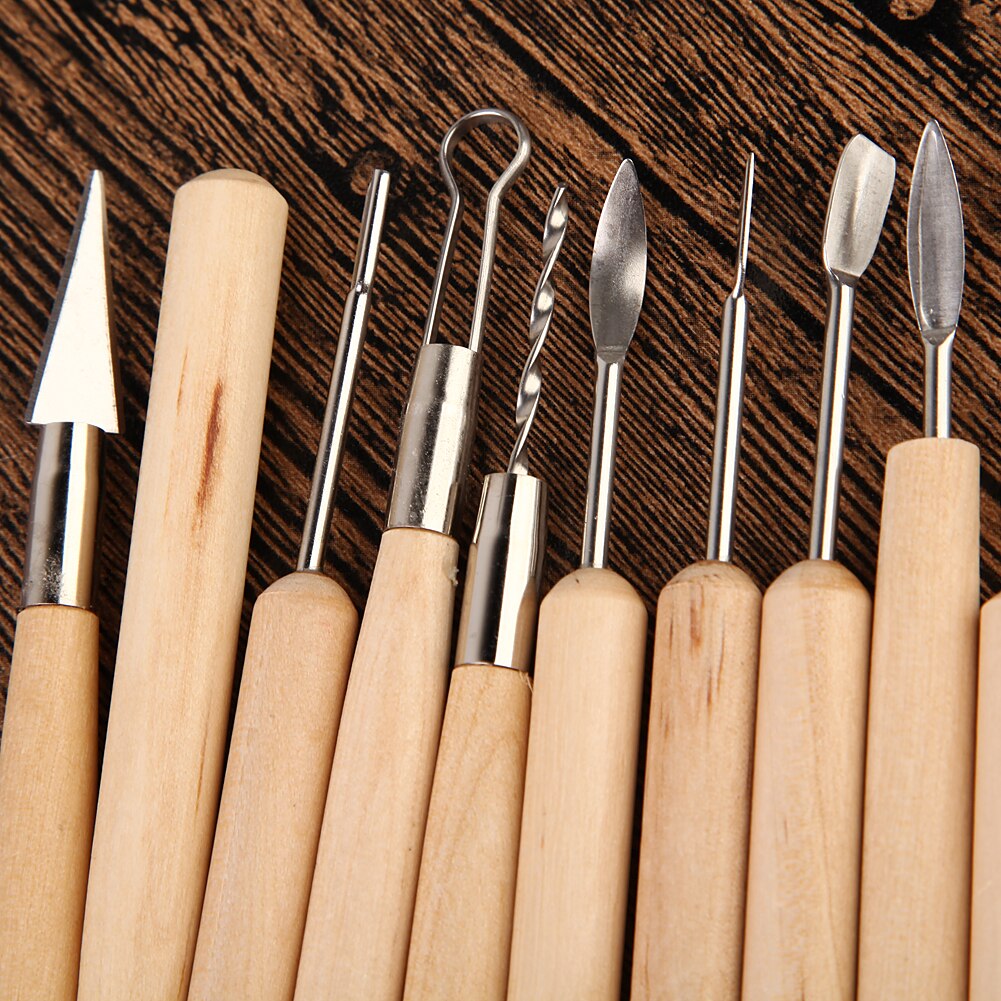 27 stks/set Professionele Klei en Pottry Sculptuur Gereedschap Set Siliconen Rubber Shaper Carving Fimo Modeling Tool Voor Klei Carving