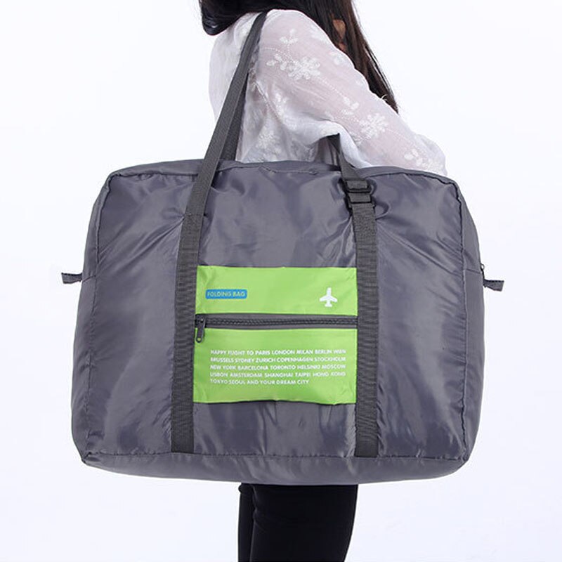 Rerekaxi Polyester Folding Reistassen Grote Capaciteit Water Proof Unisex Plunjezak Bagage Handtassen Draagbare Bagage Tas