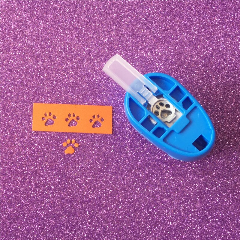 3/8 inch Cat claw craft punch DIY hole punch puncher Kids scrapbook paper cutter scrapbooking animal punches Embossing device