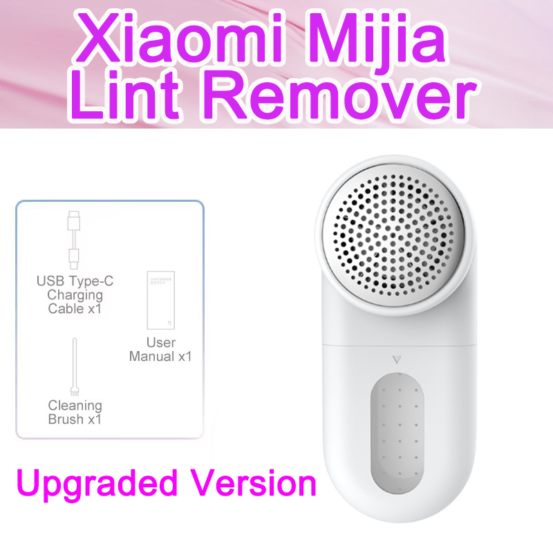 Portable Original XIAOMI MIJIA Lint Remover Rechargable Cloth Fabric Shaver Fluff Pellet Remove Machine for Clothes Sweater: grey