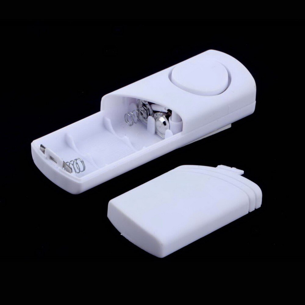 Door Window Wireless Burglar Alarm with Magnetic Sensor Home Safety Wireless Longer System Security Device White