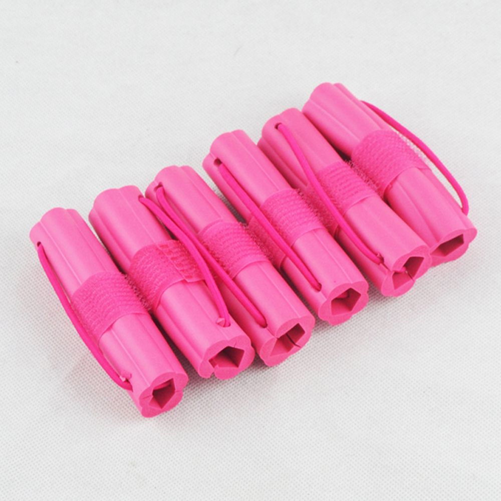 6 stks/zak Magic Spons Foam Kussen Hair Styling Rollers Curlers Twist Haar Rollen Geen Schade Aan Haar voor Schoonheid