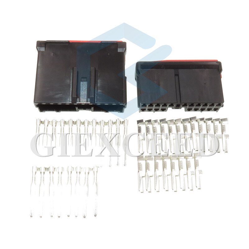 20 Pin Female Male Cable Vehicle Cable Socket Automotive Electrical Wire Connector With Pins Terminals