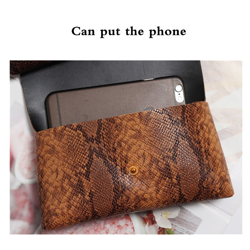 Damen-bauchtasche mit schlangenmuster, gürteltasche aus pu-leder, damen-bauchtasche aus schlangenleder, handytasche, bauchtasche  b20
