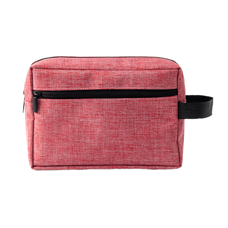 PURDORED 1 Pc Männer Waschen Tasche Wasserdicht Frauen Reise Necessaire Damen machen-hoch Tasche Männer Schönheit Kosmetik Tasche Toilettenartikel Bausatz: Rose rot