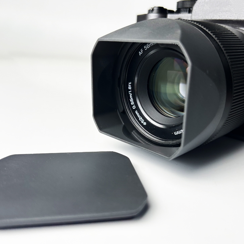 Voor viltro af 56 mmf 1.7 xf xf-vatting camera vierkante zonnekap lenskap lensdop
