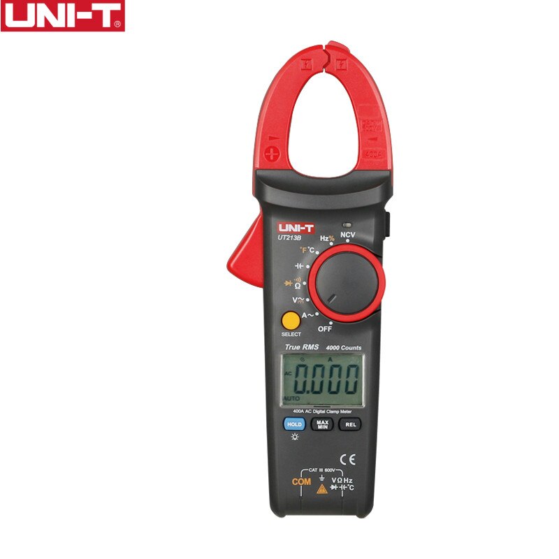 UNI-T UT213 Serie True Rms Digitale Klem Meter Spanning Weerstand Capaciteit Multimeter Temperatuur Auto Range Multimeter: UT213B