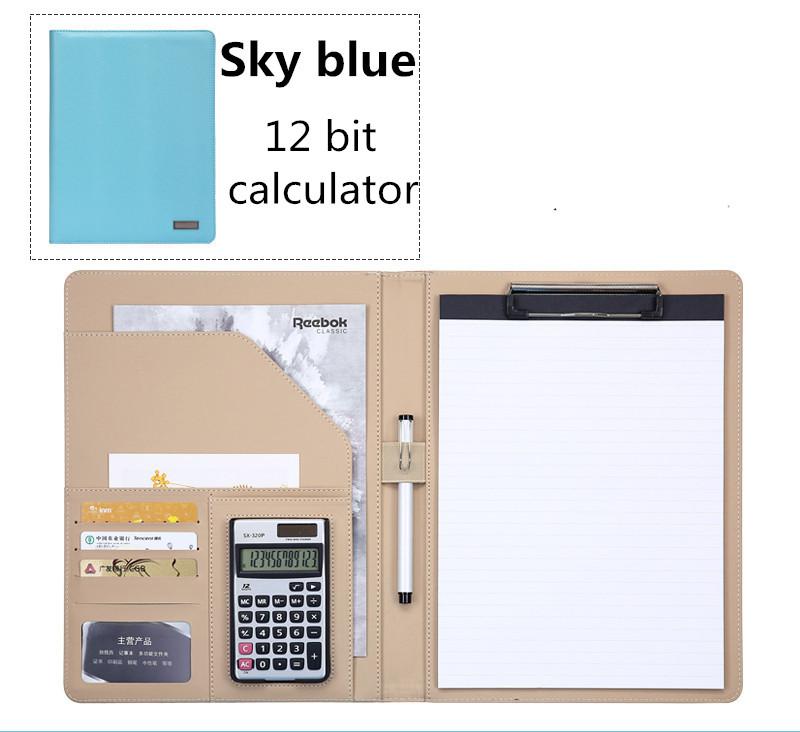 A4 Multifunktions Ordner Mit Metall Rechner Kortex Neue Ordner Verkäufe Ordner Manager Ordner: 11