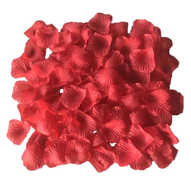 5500 stk/parti 5*5cm silke rosenblade til bryllup dekoration romantisk kunstig rose blomst 20 farver bryllup tilbehør