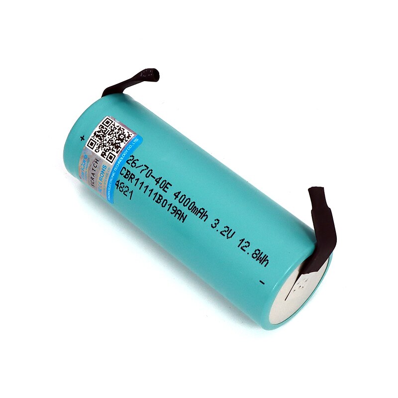3,2 V 26700 4000mAh LiFePO4 Batterie 3C Kontinuierliche Entladung Maximale 5C Energie batterie Für Elektrische Auto Rolle Energie lagerung