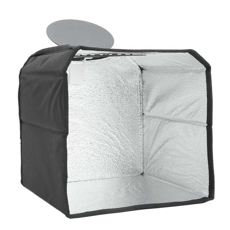 Photo Studio Lightbox Mini Portable Light Box Tabletop Photography Soft Shooting Tent Box 6 Backgrounds for Jewelry Photography