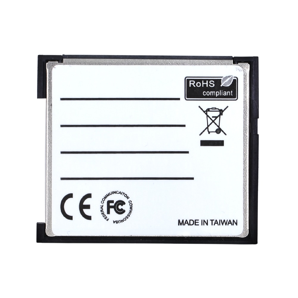TISHRIC SDHC SDXC Om Standard Compact Flash Type I Card Converter SD Naar CF Adapter Kaartlezer Adapter up UDMA 128 GB