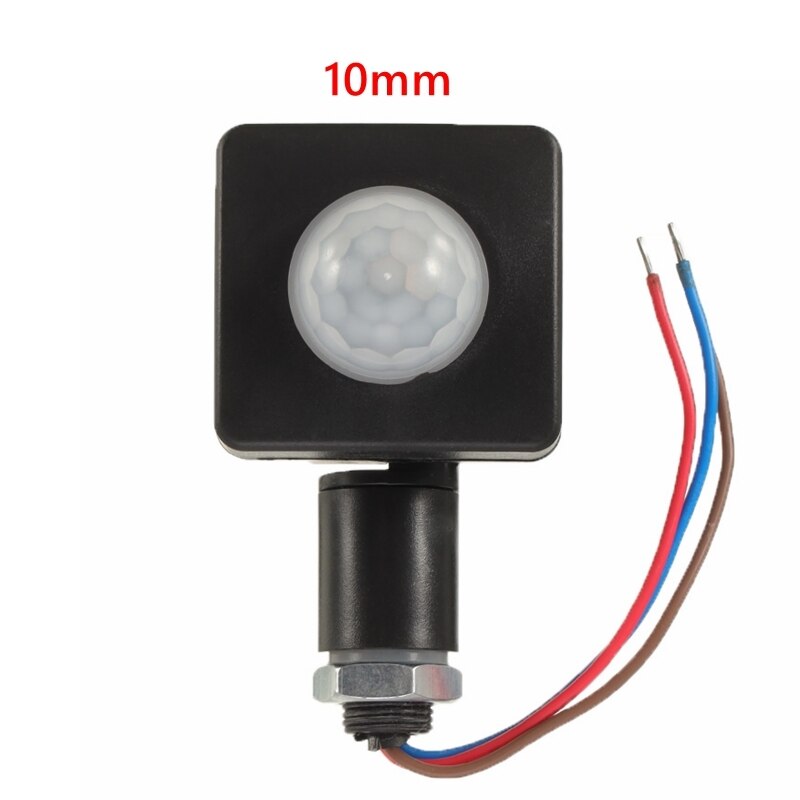 Waterproof Automatic PIR Motion Sensor Detector LED Flood Light Outdoor 85-265V IP65 Motion Sensor Adjustable PIR Switch