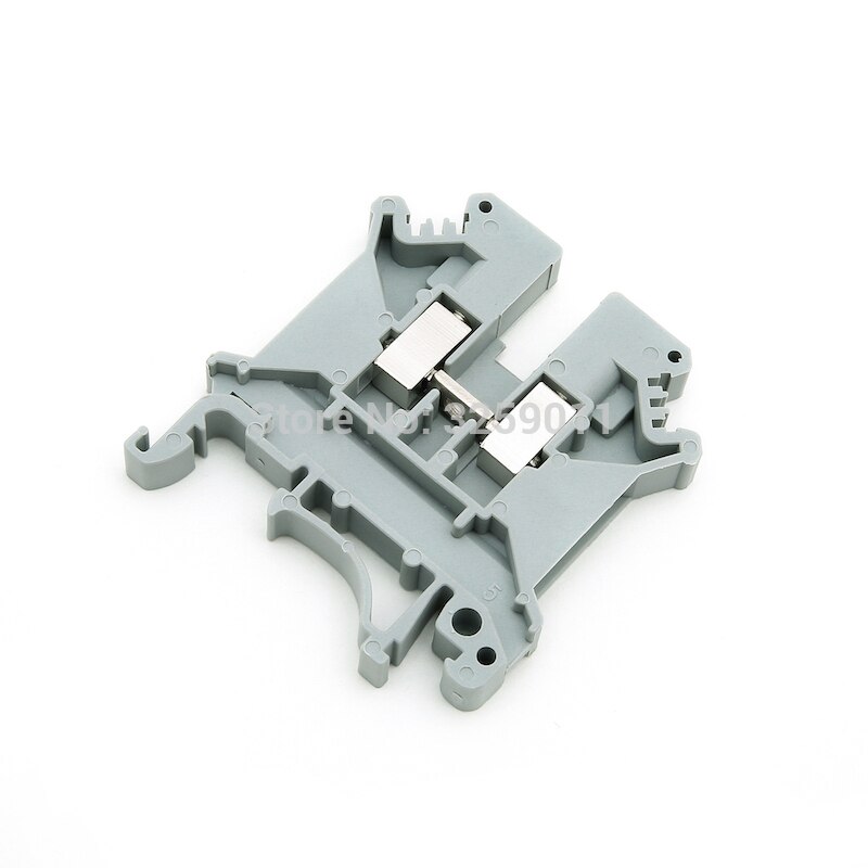 20PCS UK-5N Mounted Screw Clipping Terminal Block 5.0mm square general purpose terminal connection board