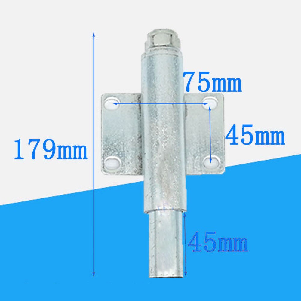 Mn Steel Spring Loaded Gate Swivel Caster Wheel Roller Fence Hardware Slider